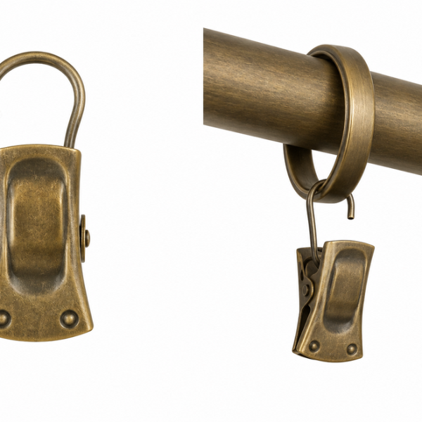 Curtain Clip with Hook (Pack of 10)