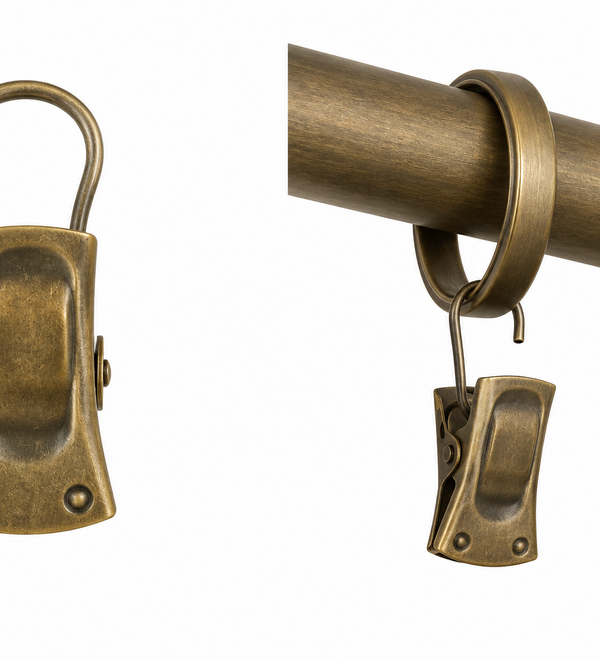 Curtain Clip with Hook (Pack of 10)